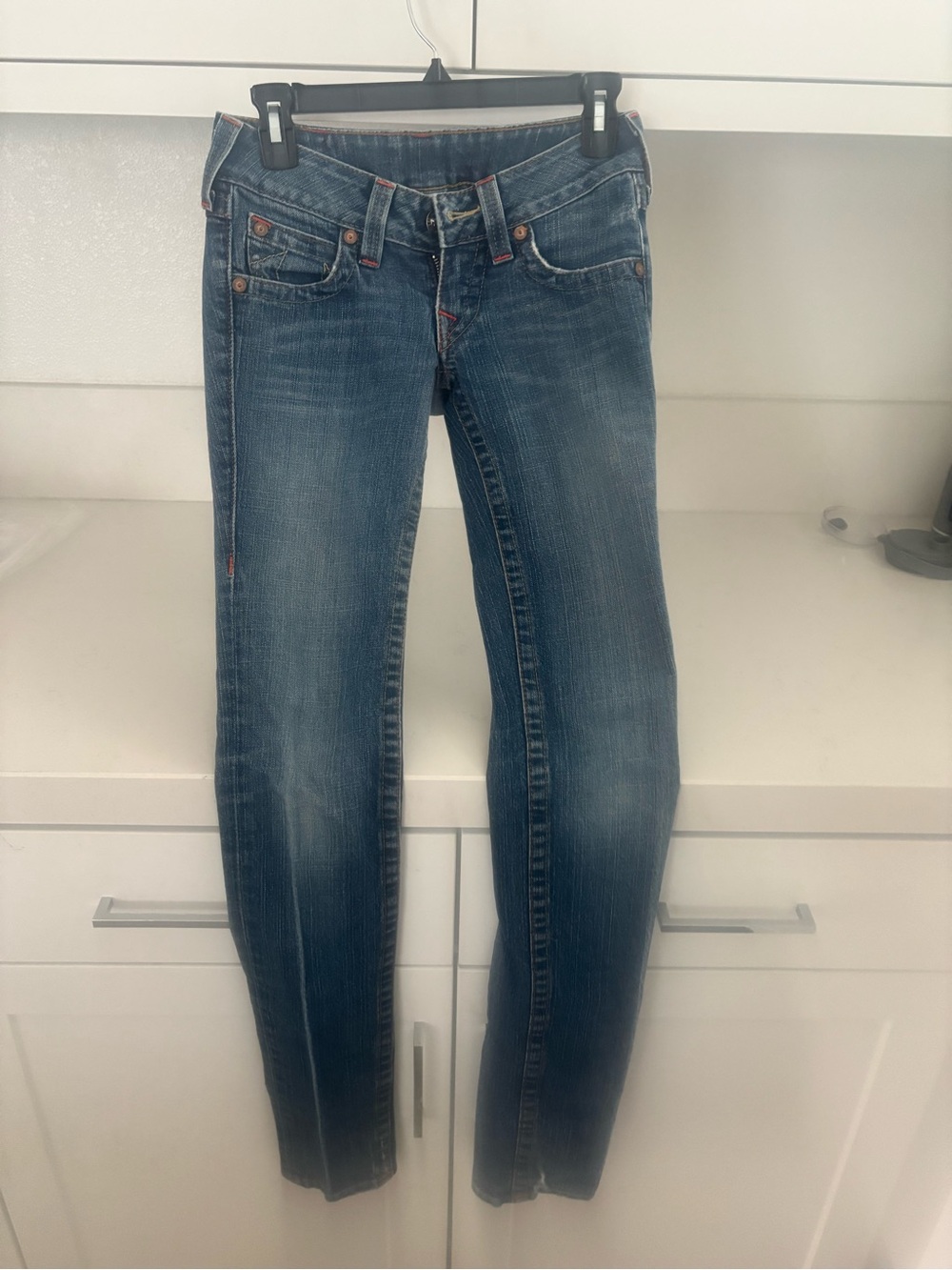 True Religion Low Rise Skinny Jeans